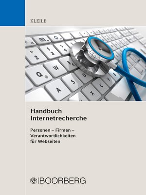 cover image of Handbuch Internetrecherche